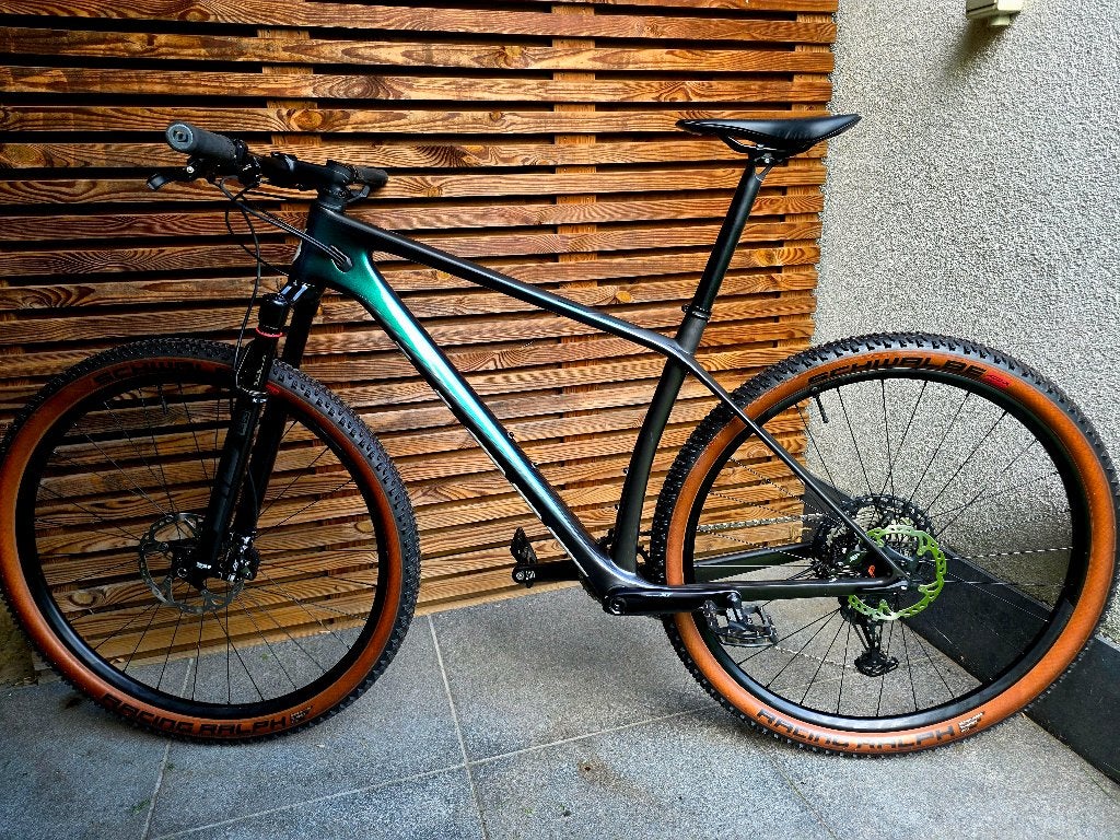Scott Scale RC Team Carbon – Maat M – XT – 2023, Fietsen en Brommers, Hardtail, Heren, Zo goed als nieuw, Schijfrem