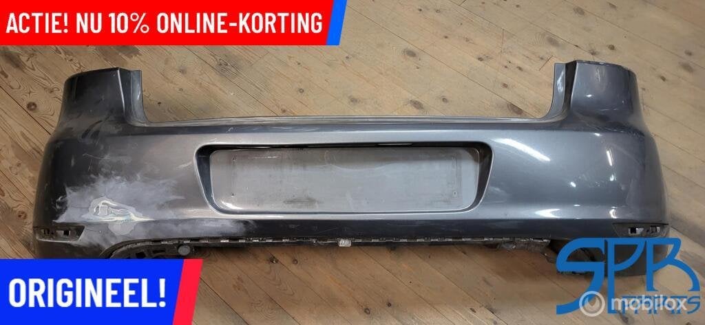 Vw GOLF 6 VI ACHTERBUMPER 5K6807421 BUMPER KAAL GEPLAMUURD, Auto-onderdelen, Gebruikt, Volkswagen, Ophalen of Verzenden, Volkswagen