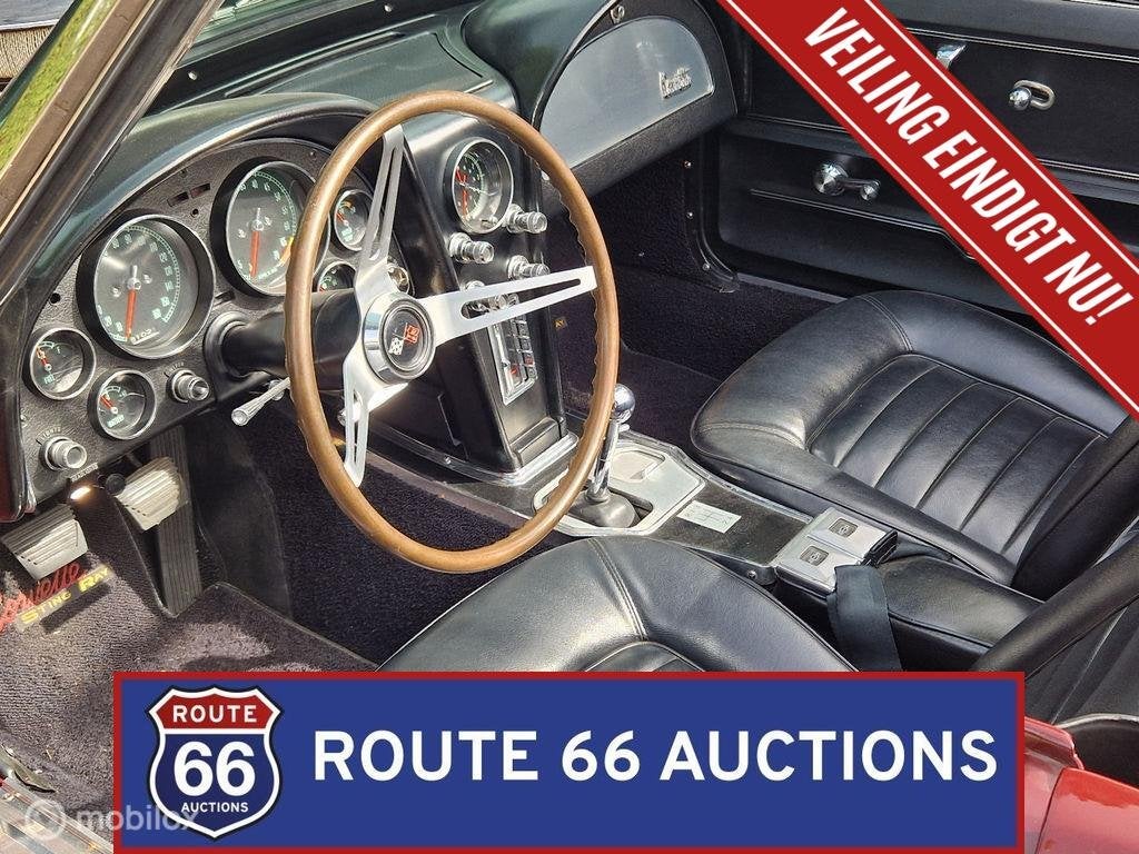 Chevrolet Corvette Sting Ray 427 Turbo Jet | 1966 | Route 66, Achat, Entreprise, Chevrolet, Boîte manuelle