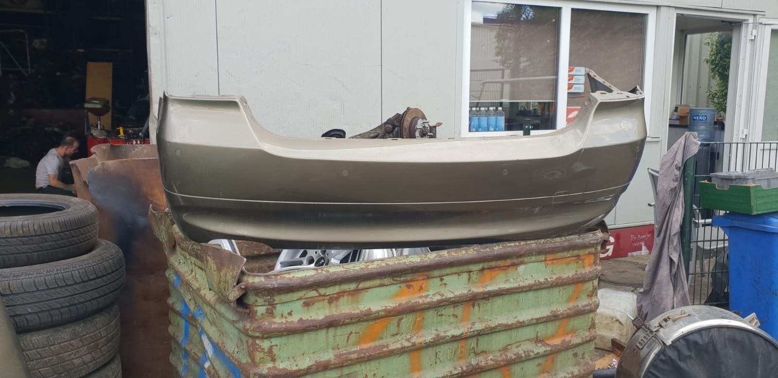 BMW 3SERIE E90 SEDAN ACHTERBUMPER BJ 2009, Auto-onderdelen, Gebruikt, -, -, Ophalen of Verzenden