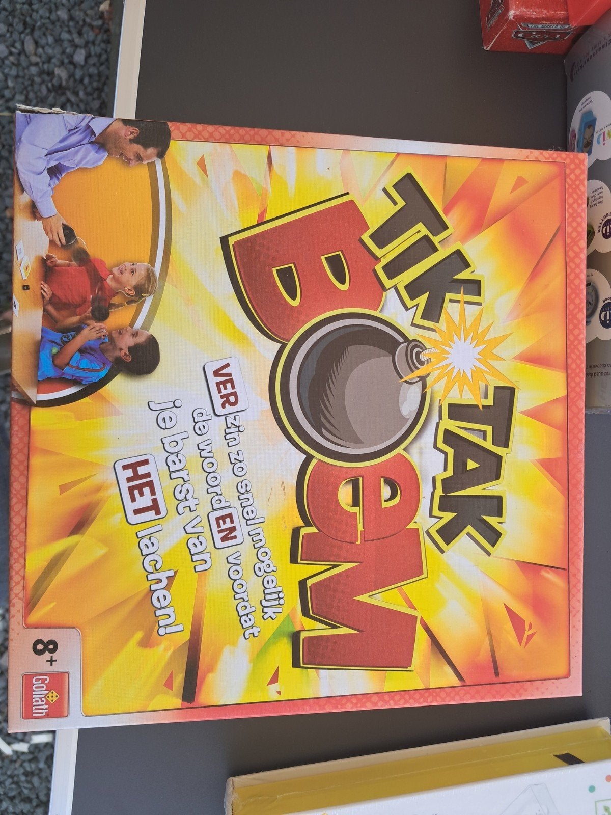 Tik tak boem, Ophalen of Verzenden, Zo goed als nieuw
