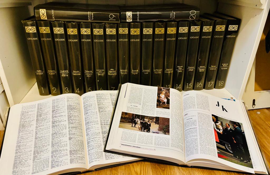 Encyclopédie Larousse 1978 21 volumes + index, Boeken, Encyclopedieën, Ophalen, Gelezen, Algemeen