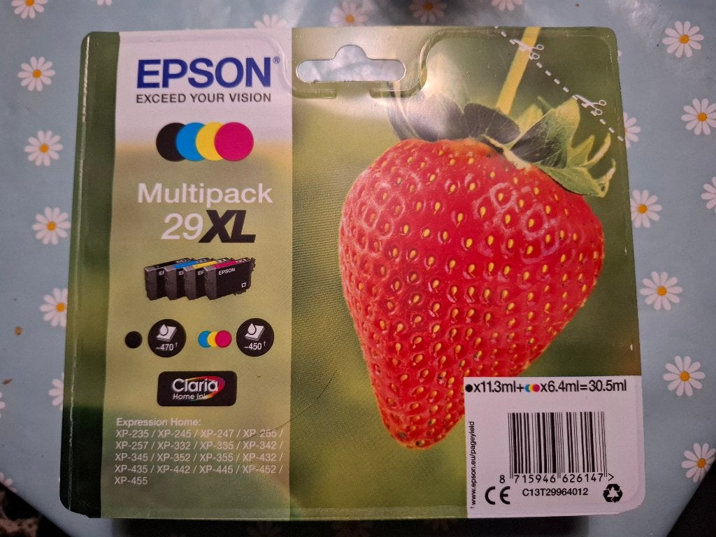 Inkjetcartridges Epson, Informatique & Logiciels, Fournitures d'imprimante, Enlèvement ou Envoi, Neuf, Cartridge, Epson