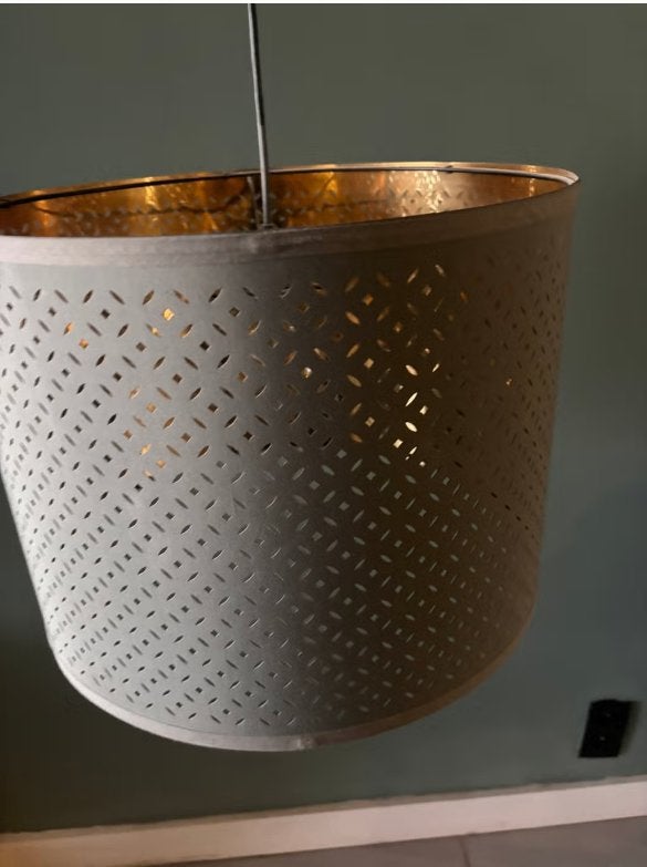 Hanglamp grijs/ groen, Ophalen, .com, Ikea, Zo goed als nieuw