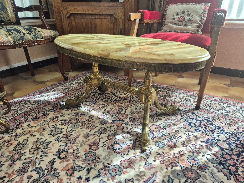 Salontafel marmer, Huis en Inrichting, Ophalen, Zo goed als nieuw