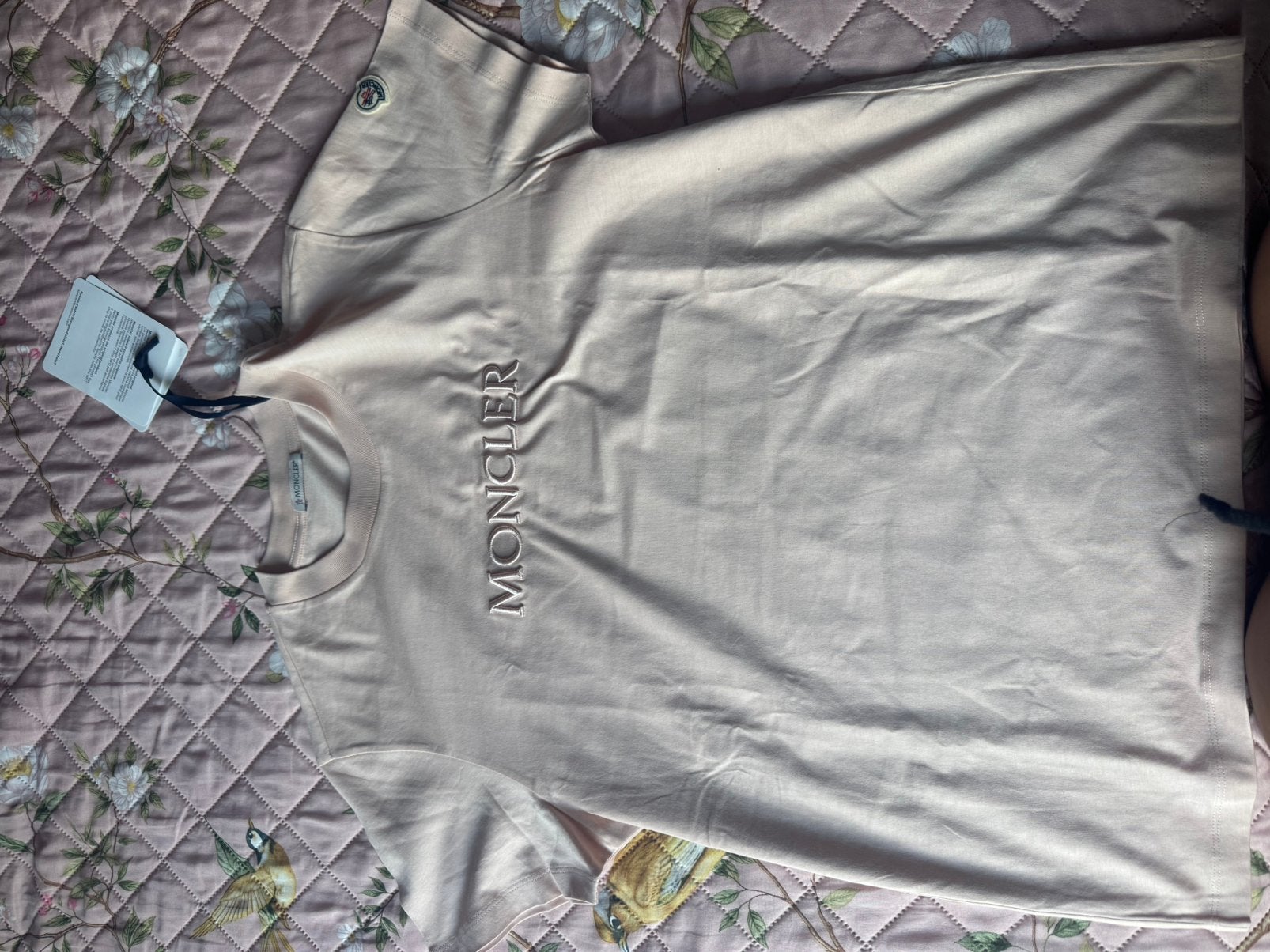 T-Shirt Moncler, Kleding | Dames, Verzenden, Maat 42/44 (L), Nieuw, Korte mouw