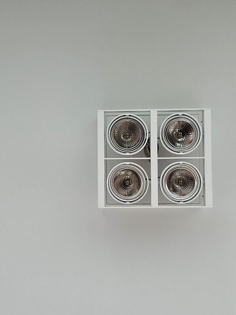 Verlichting, Huis en Inrichting, Lampen | Spots, Ophalen, Gebruikt, Metaal of Aluminium, Modern