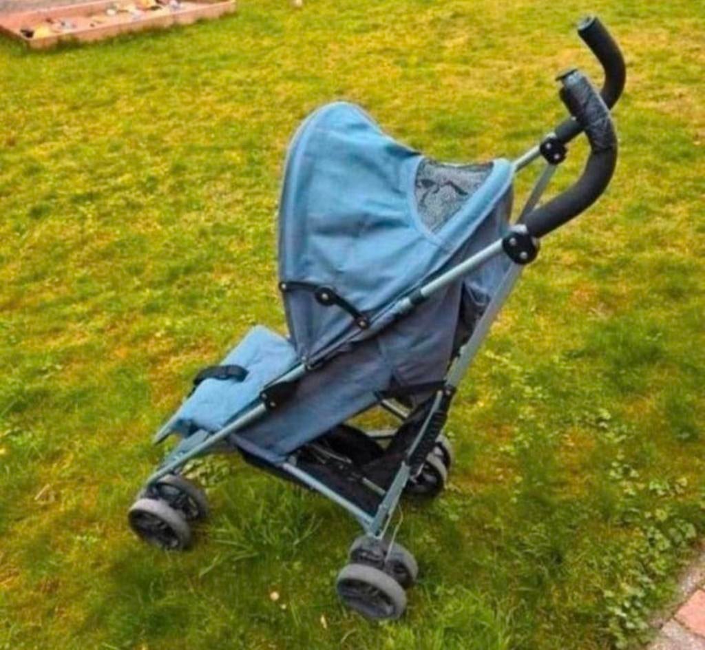 Kinder buggy, Ophalen, Gebruikt, Regenhoes