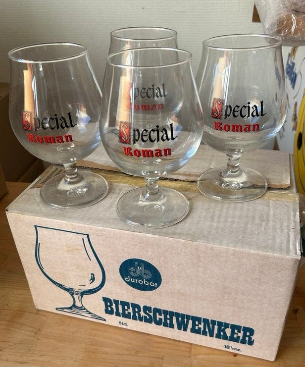 Roman Special bierglas, Ophalen, Zo goed als nieuw, Bierglas