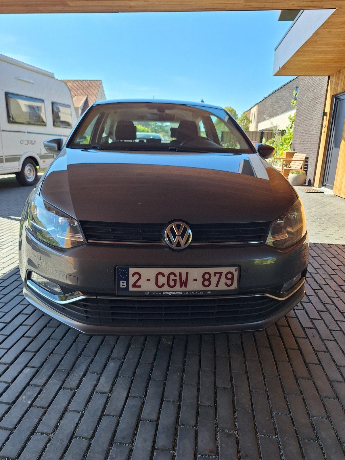Volkswagen Polo 1.2 TSI, Auto's, Stof, Grijs, Particulier, Zilver of Grijs