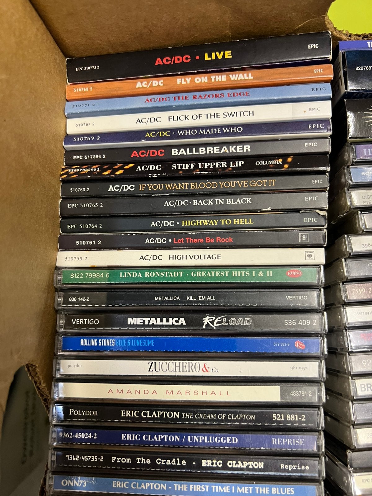 CD’s zeer groot lot 3 volle bananendozen  pop rock enz, Enlèvement ou Envoi, Comme neuf