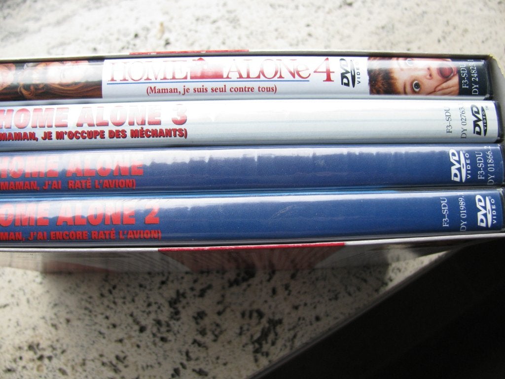 verzamelband home and alone dvd's, Vanaf 6 jaar, Ophalen of Verzenden, Zo goed als nieuw, Actiekomedie