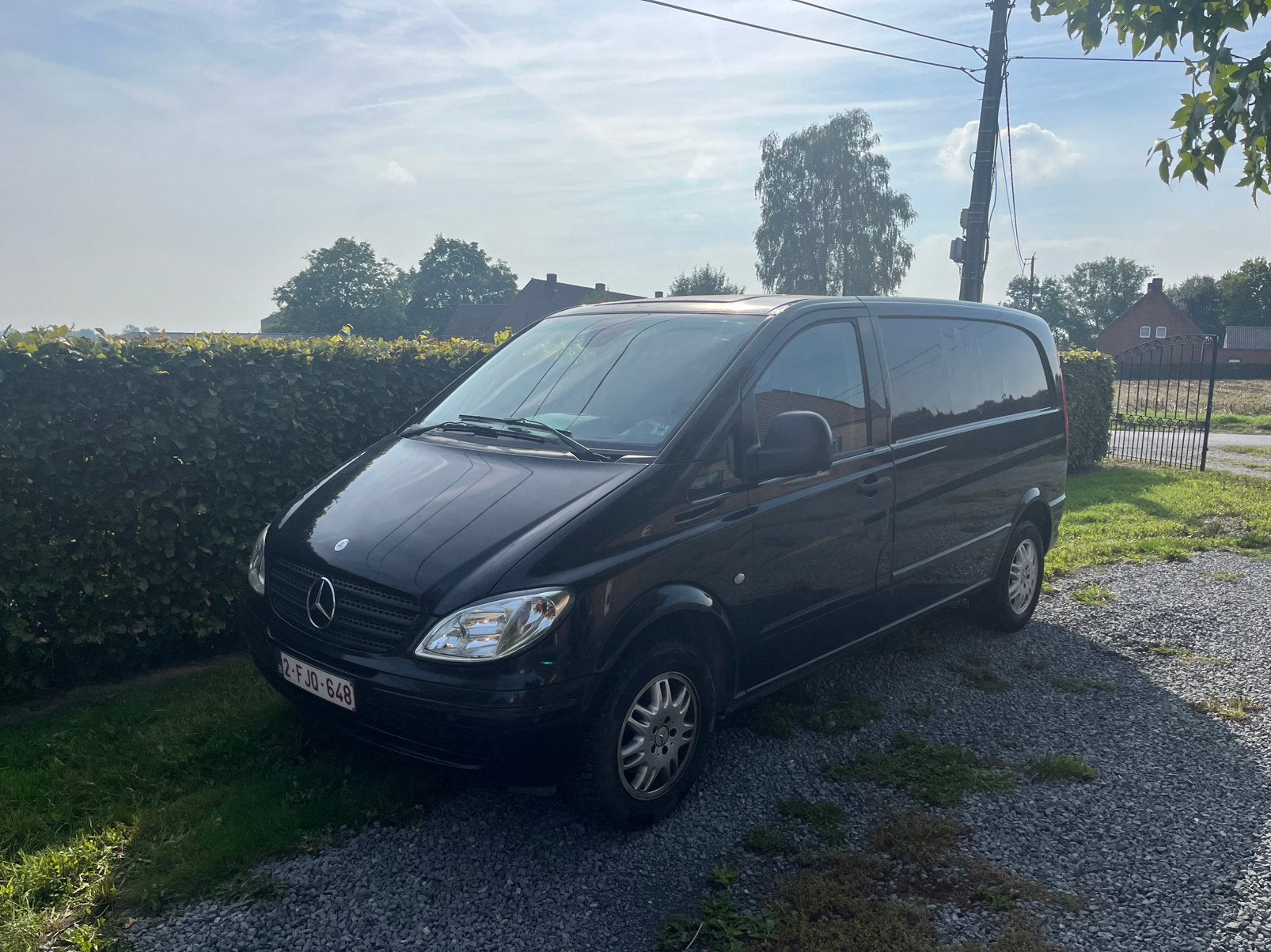 Mercedes Vito 109 lichte vracht, 4 deurs, Achterwielaandrijving, 4 cilinders, 2000 kg