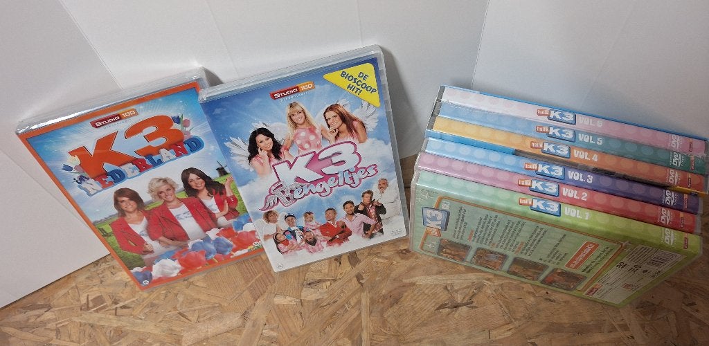 Hallo K3 de serie vol. 1 tot 6 + 2 films, Ophalen, Nieuw in verpakking