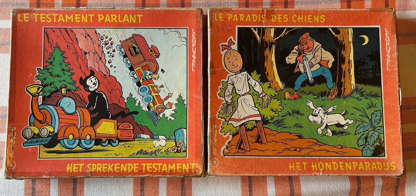 Suske en wiske puzzel 1963, Verzamelen, Ophalen of Verzenden, Suske en Wiske, Zo goed als nieuw