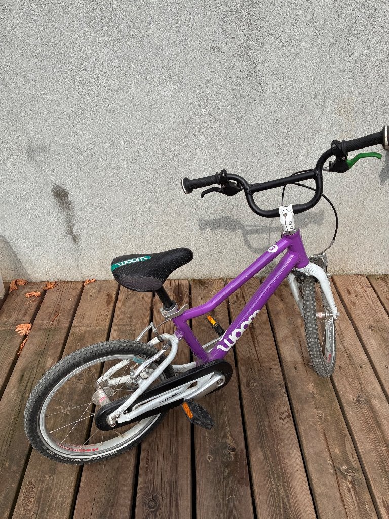 Kinderfiets, Woom 3, Fietsen en Brommers, Fietsen | Kinderfietsjes, Ophalen, Woom, Schijfrem, 16 tot 20 inch
