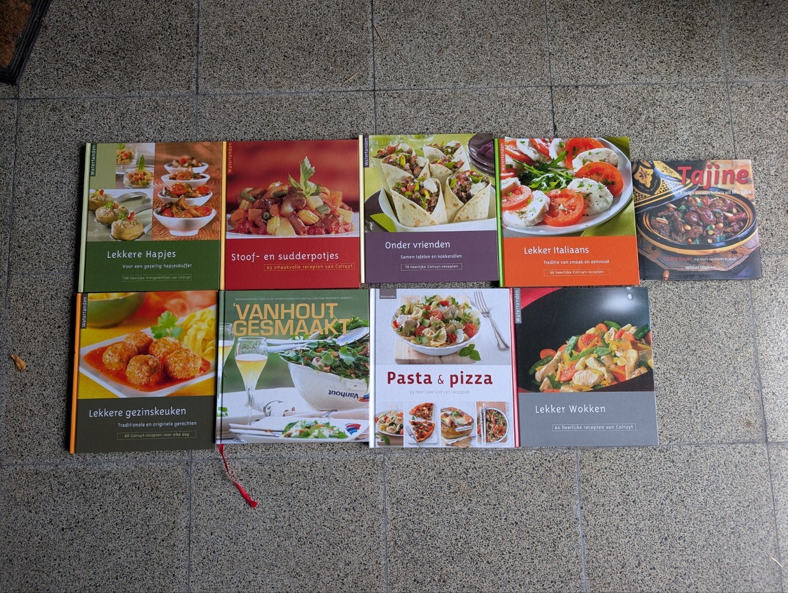 pakket kookboeken, Ophalen, Zo goed als nieuw, Eten en Koken