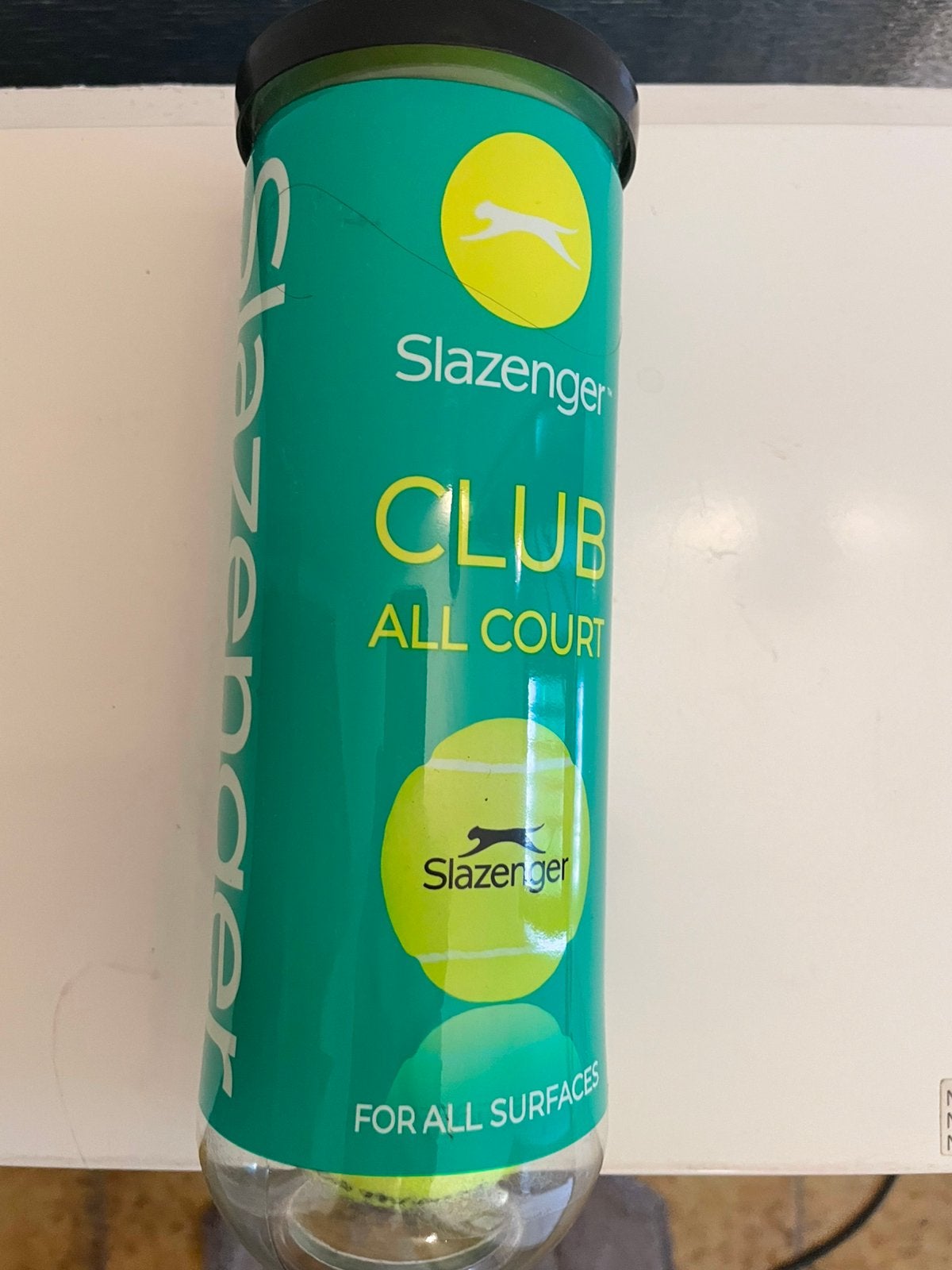 slazenger club al court 3 balles jaunes, Enlèvement, Neuf, Balles, Autres marques