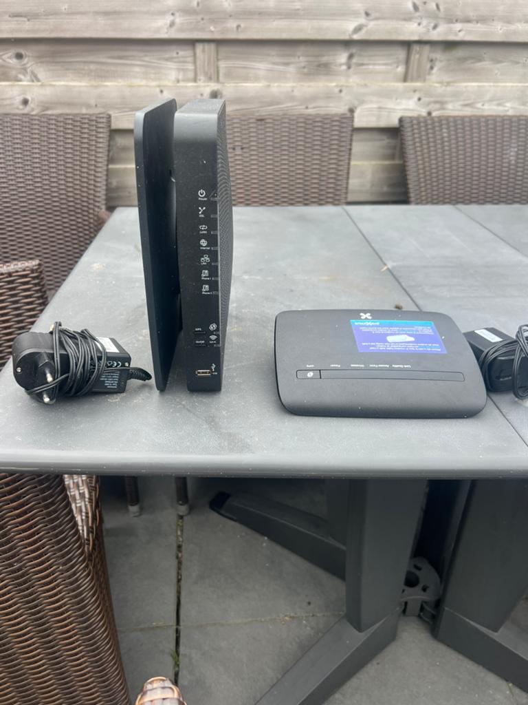 Modem + bridge, Computers en Software, Ophalen, Zo goed als nieuw