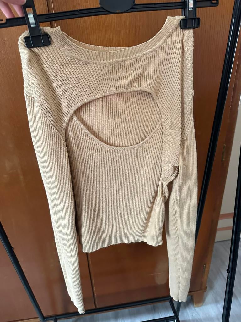Beige Top, Kleding | Dames, Ophalen, Beige, Maat 46/48 (XL) of groter, Zo goed als nieuw