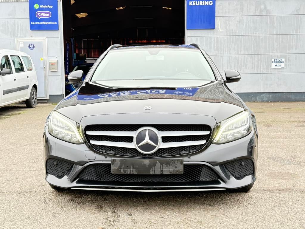 Mercedes C200d Automaat 2018 110kw, Auto's, Automaat, 4 cilinders, Zwart, Bedrijf