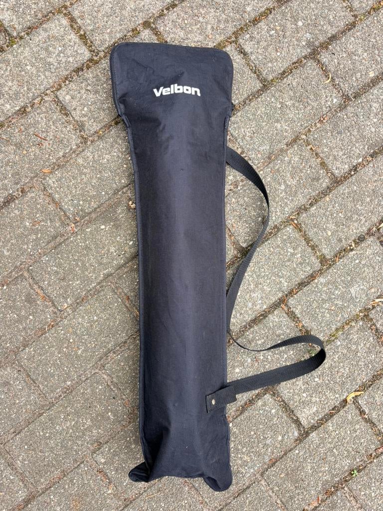 Velbon DF-60 statief — zeer nette staat, Ophalen, Zo goed als nieuw, Driepoot, Met balhoofd