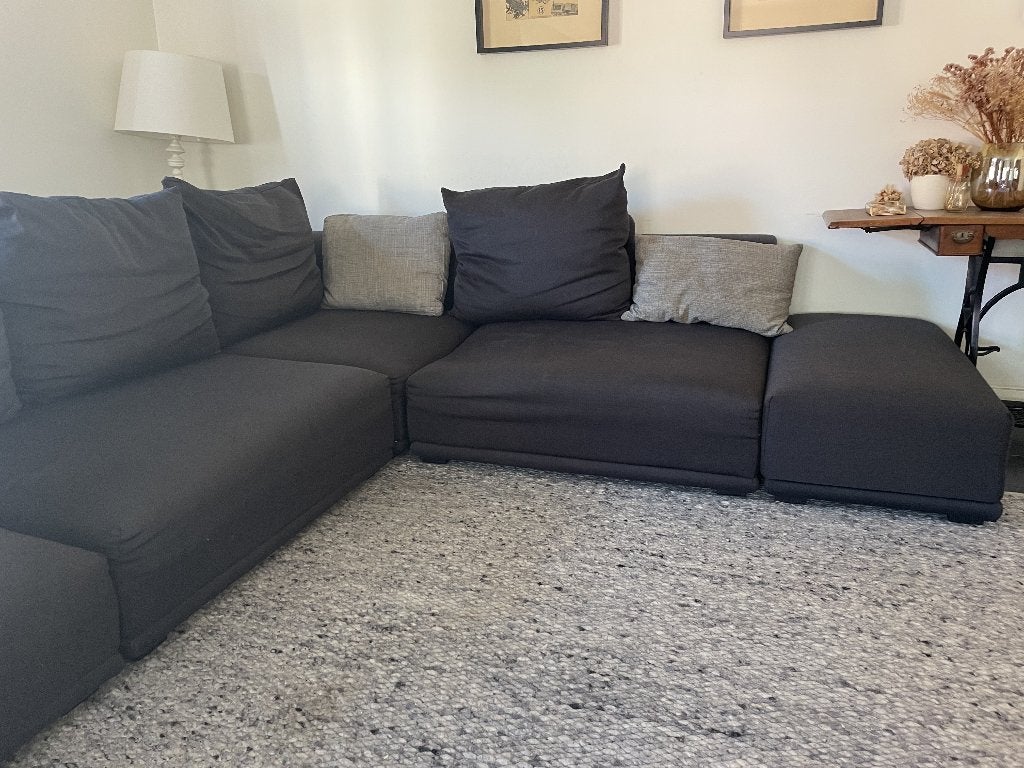 Zetel, Ophalen, 250 tot 300 cm, Gebruikt, 100 tot 125 cm