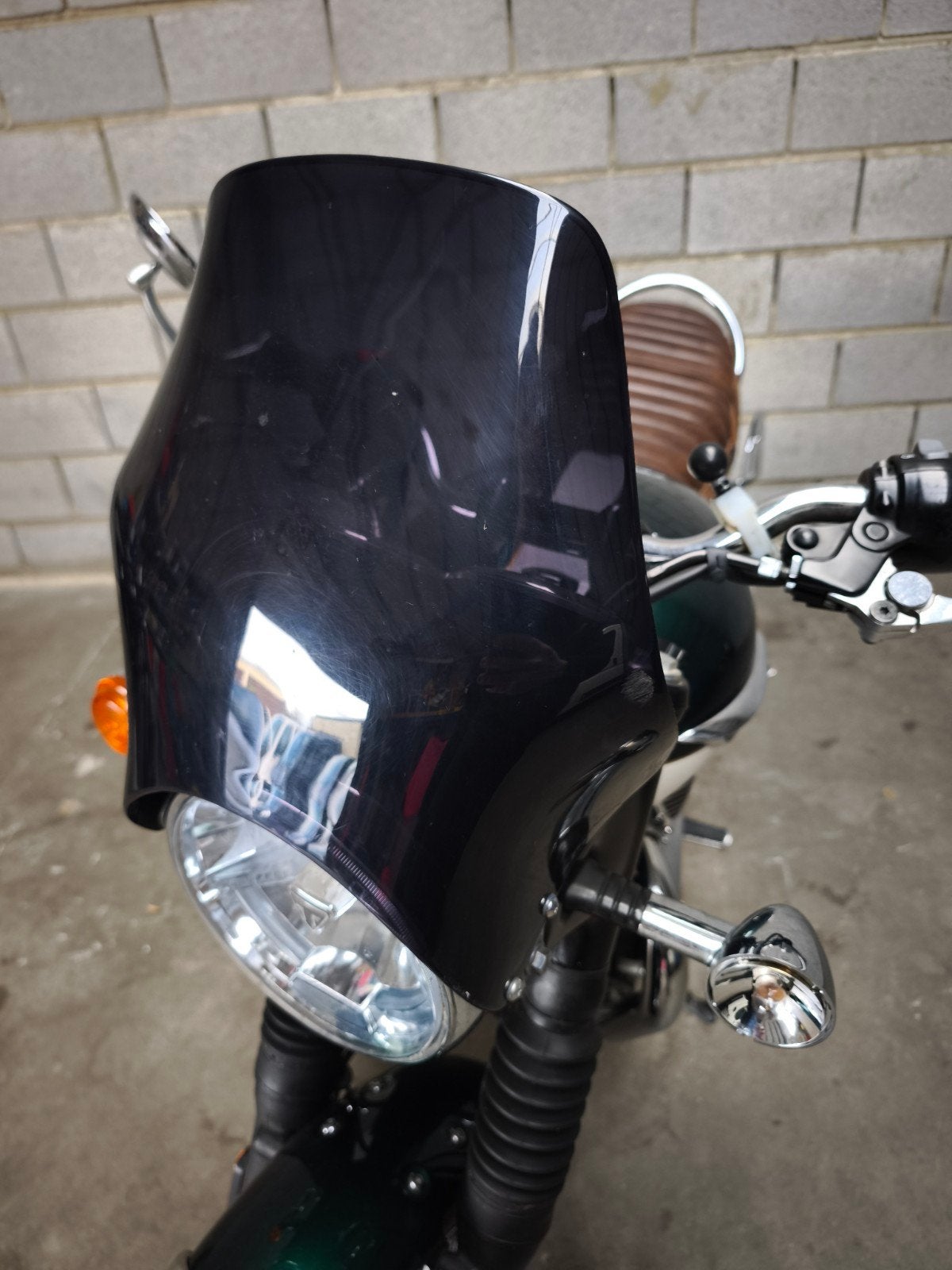 Bulle Puig Triumph Bonneville Street T100 T120, Enlèvement, Utilisé