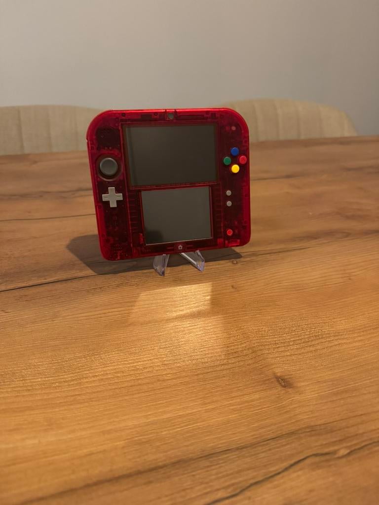 Nintendo 2DS Pokemon Red Edition (Zeldzaam), Enlèvement, Comme neuf