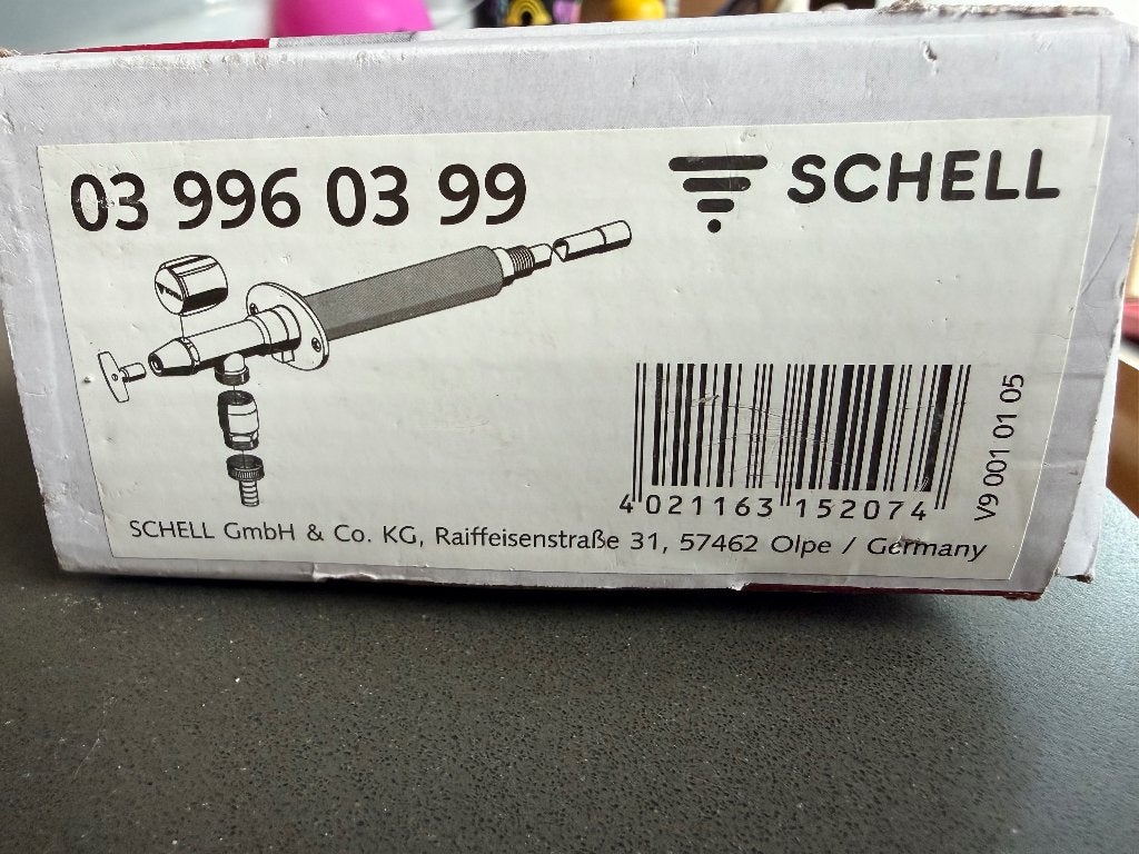 Schell Vorstvrije Buitenkraan (Nieuw) – Type 03 996 03 99, Tuin en Terras, Buitenkranen, Ophalen of Verzenden, Nieuw