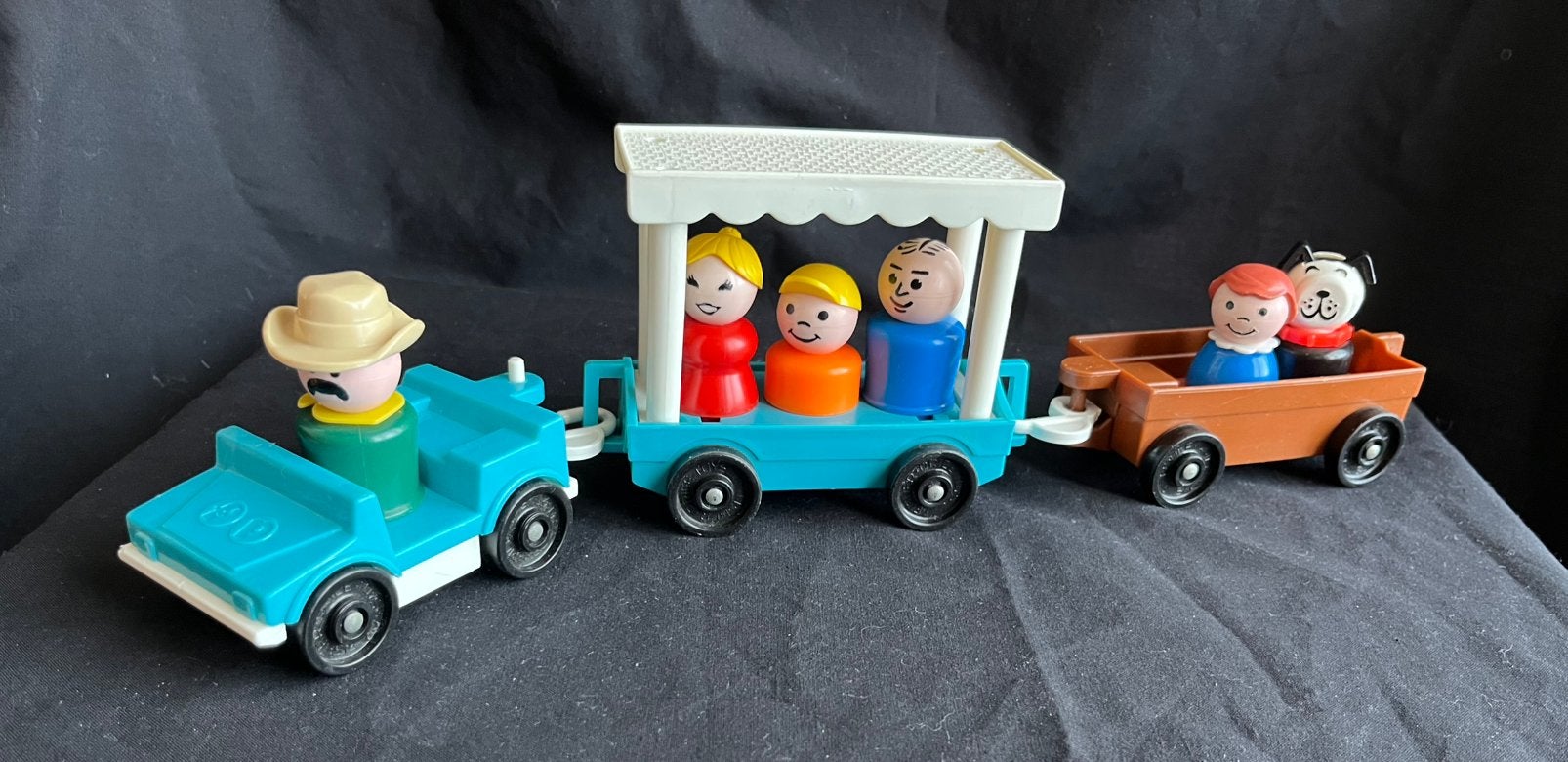 Vintage | Fisher Price | Little People Zoo Trein | 1984, Verzamelen, Ophalen of Verzenden, Gebruikt