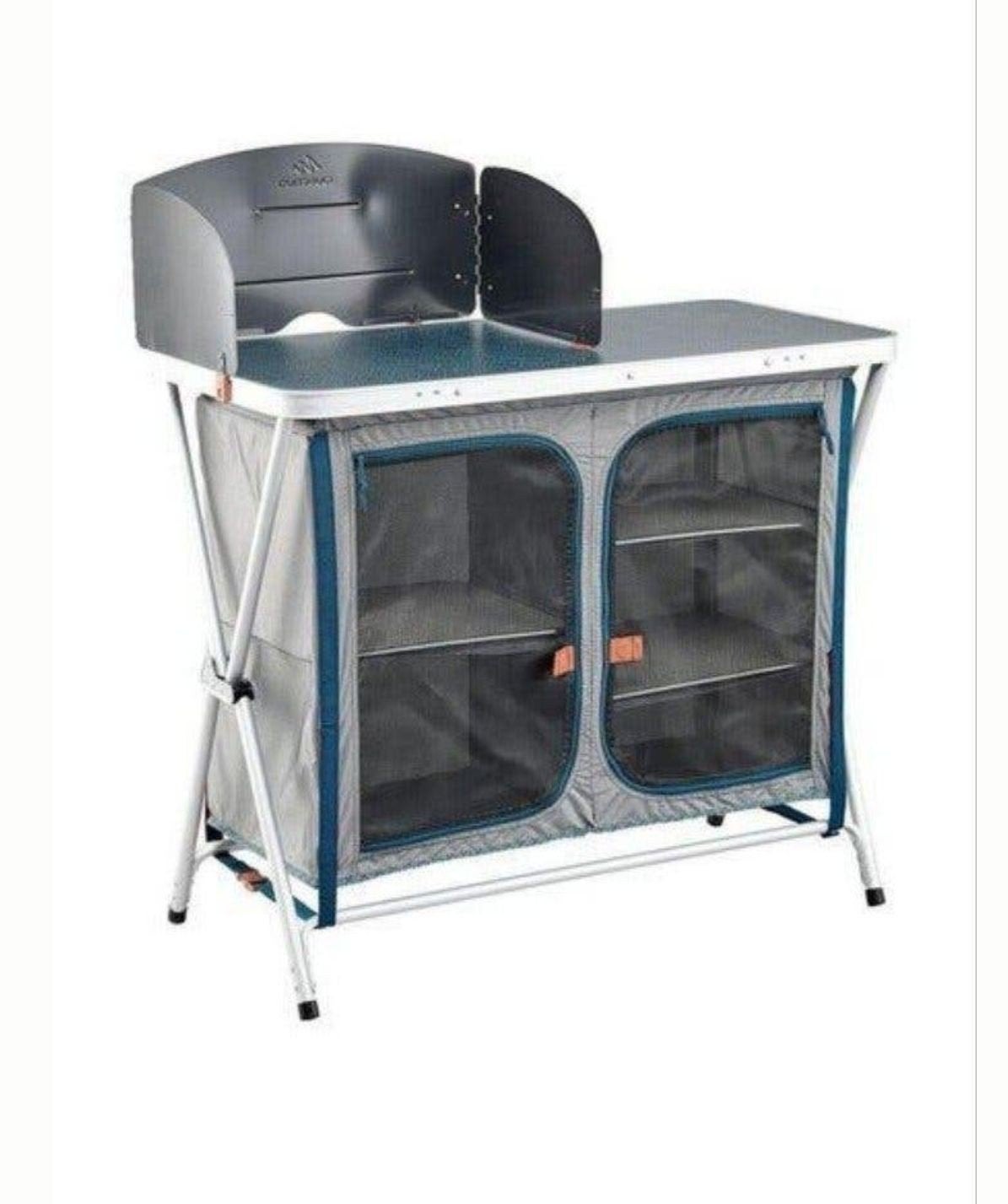 Camping keuken, Ophalen