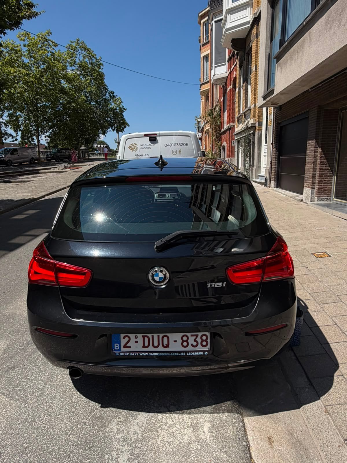 Bmw 116i 2016, Autos, Achat, Boîte manuelle, Noir, 5 portes