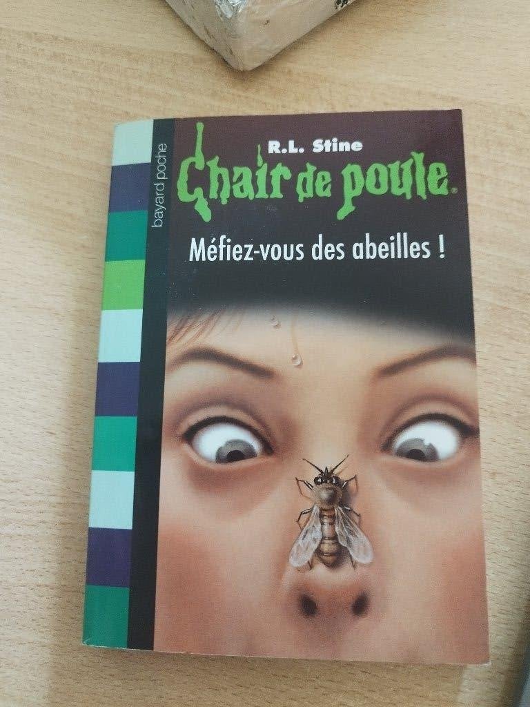 Chair de poule méfiez vous des abeilles, Livres, Enlèvement ou Envoi, Fiction, Comme neuf, RL Stine