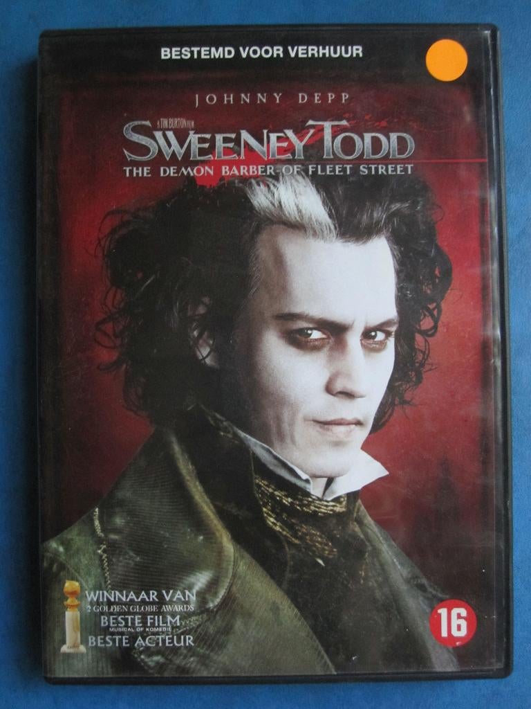 Sweeney Todd - The Demon Barber of Fleet Street (2007), Vanaf 12 jaar, Ophalen of Verzenden, Zo goed als nieuw, Actiethriller