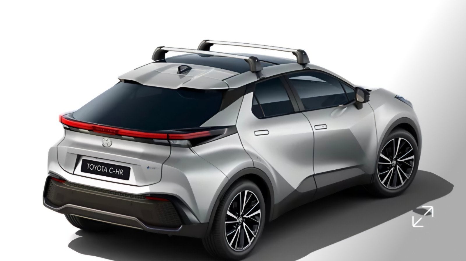 originele dakdragers voor Toyota CHR, Ophalen, Nieuw