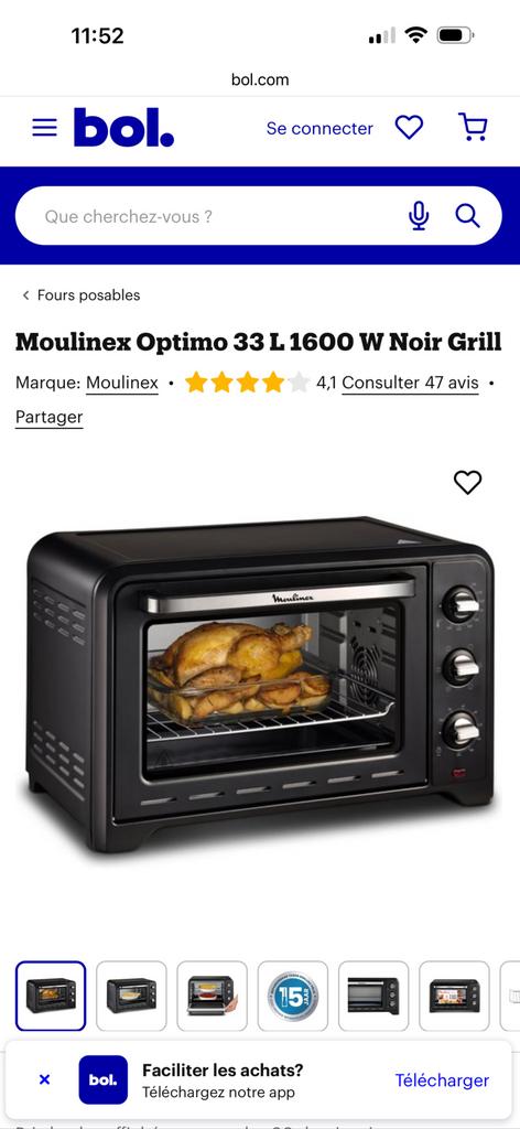 Optimo 33L Moulinex, Electroménager, Enlèvement ou Envoi, Neuf
