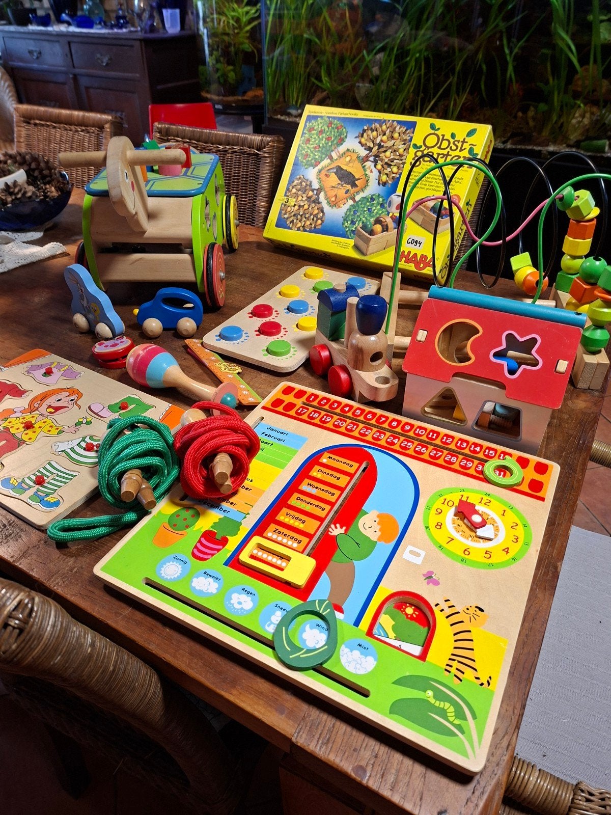Mooi hout speelgoed ., Kinderen en Baby's, Speelgoed | Houten speelgoed, Ophalen