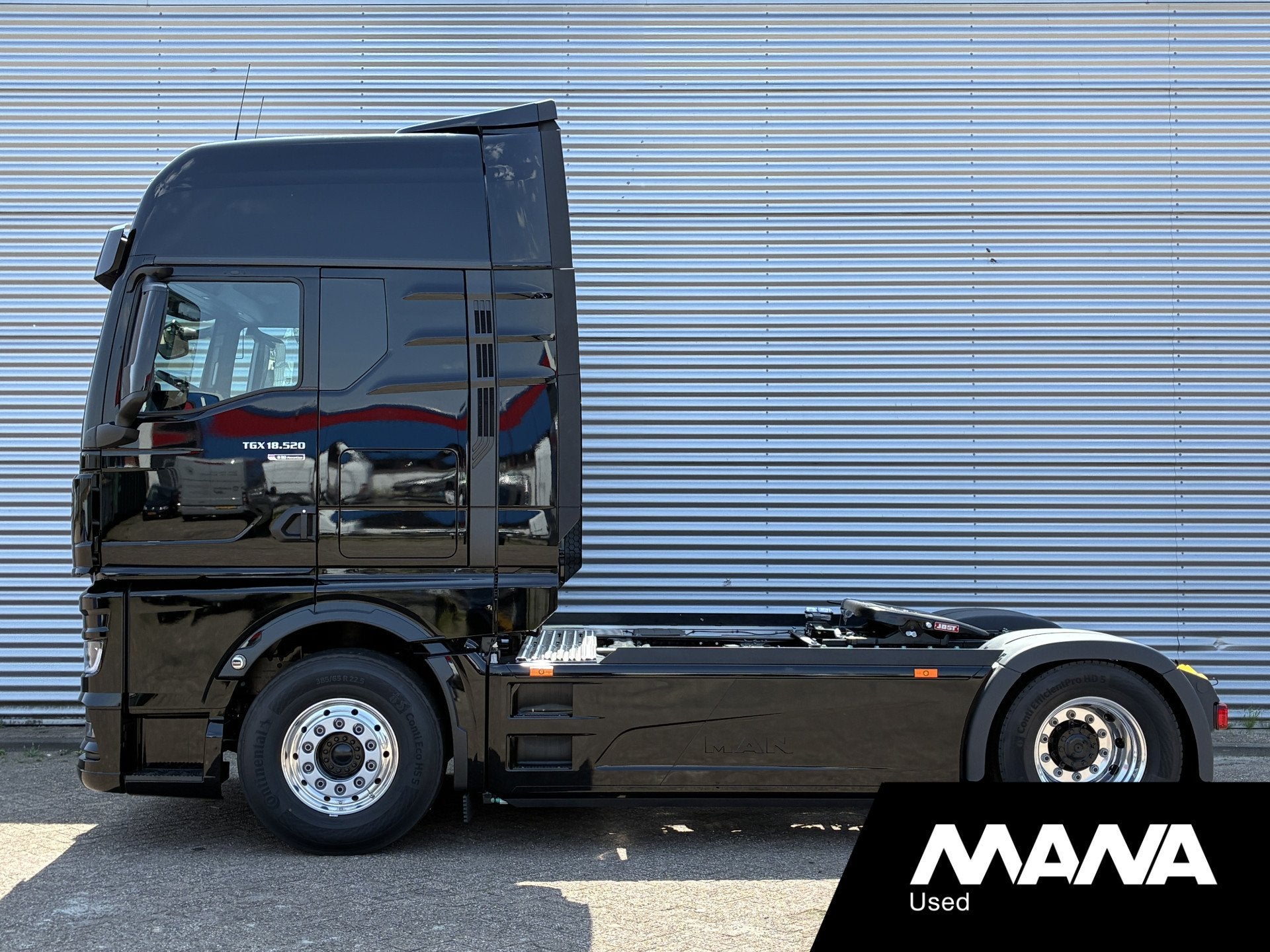 MAN TGX 18.520 GX 4X2 LL SA D30 PowerLion PTO Comfortsteerin, Automaat, MAN, Zwart, Bedrijf