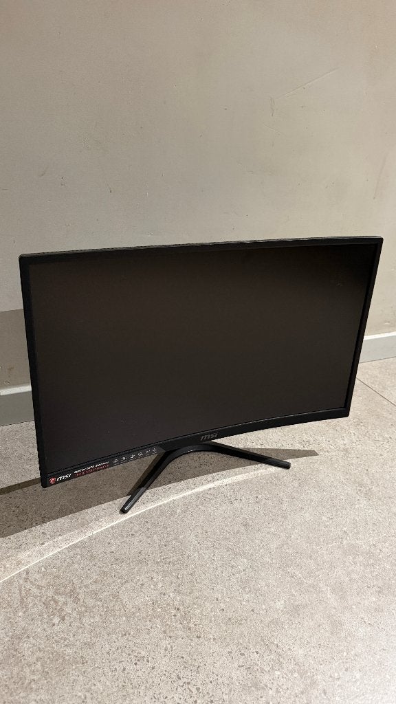 MSI 24” Curved Gaming Monitor–75Hz –1ms – FreeSync, MSI, HDMI, VA, Full HD