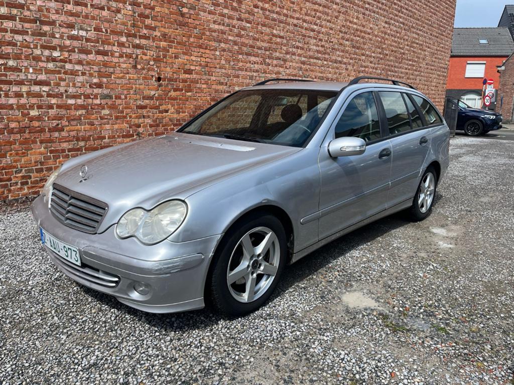 Mercedes C220 CDI 2004, Autos, 2198 cm³, Argent ou Gris, Achat, Entreprise