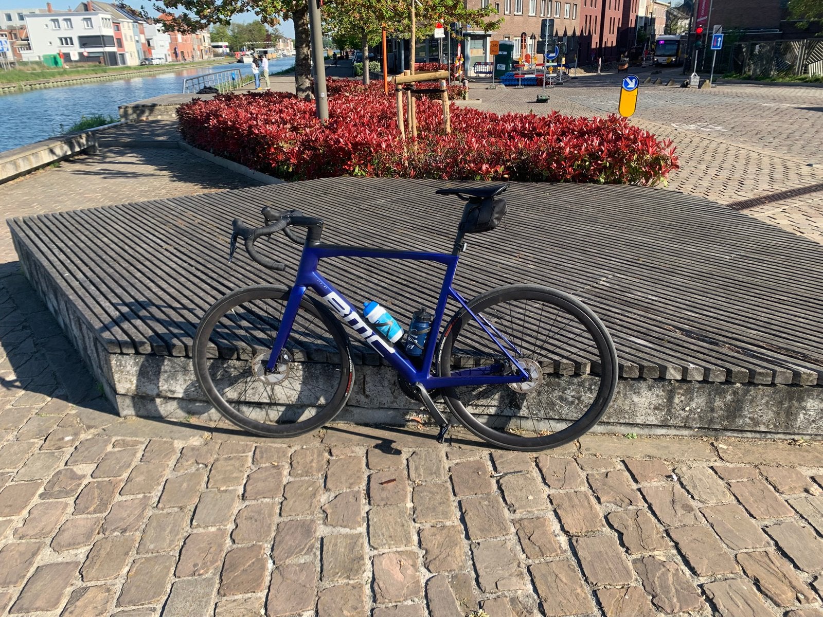 BMC teammachine SLR 01 four, maat 58, Vélos & Vélomoteurs, 57 à 61 cm, Comme neuf, Enlèvement, Carbone