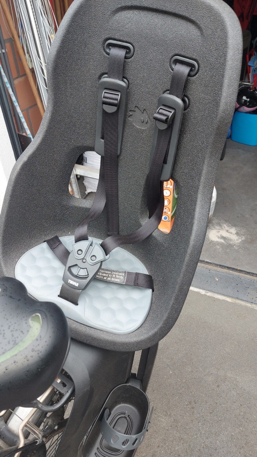 Thule yepp fietsstoel achteraan, Ophalen, Achterzitje, Yepp (Thule), 9 t/m 18 kg