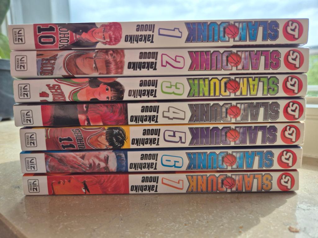 Manga Slam Dunk Volume 1-7 (Takehiko Inoue), Livres, Enlèvement ou Envoi
