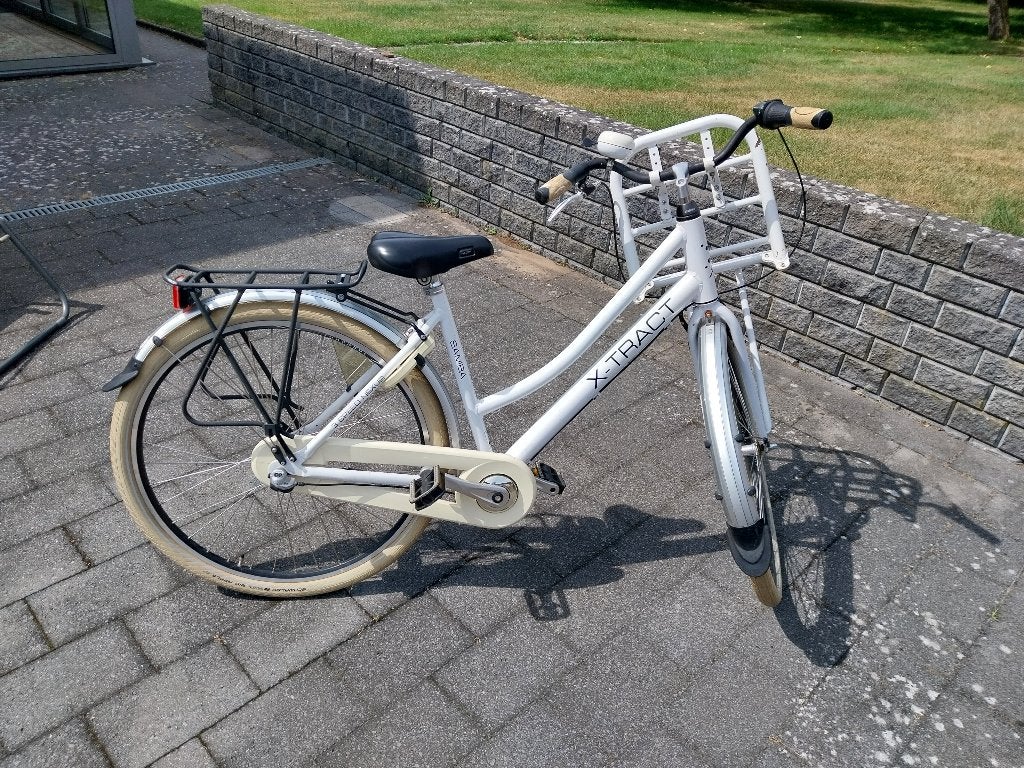Holandse fiets, Fietsen en Brommers, Terugtraprem, Gebruikt, Versnellingen, Minder dan 47 cm