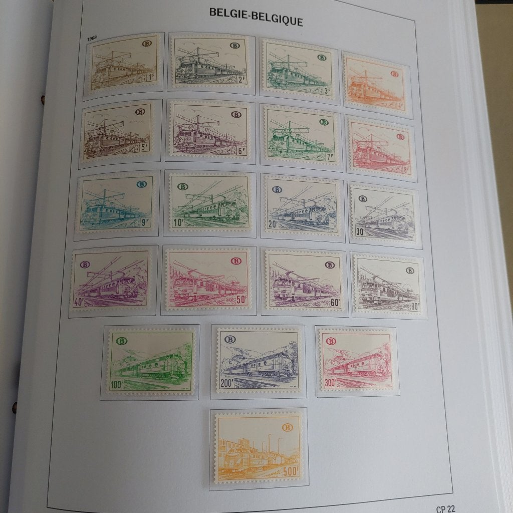 Timbres de chemin de fer 1968, Sans timbre, Neuf, Enlèvement ou Envoi, Non oblitéré