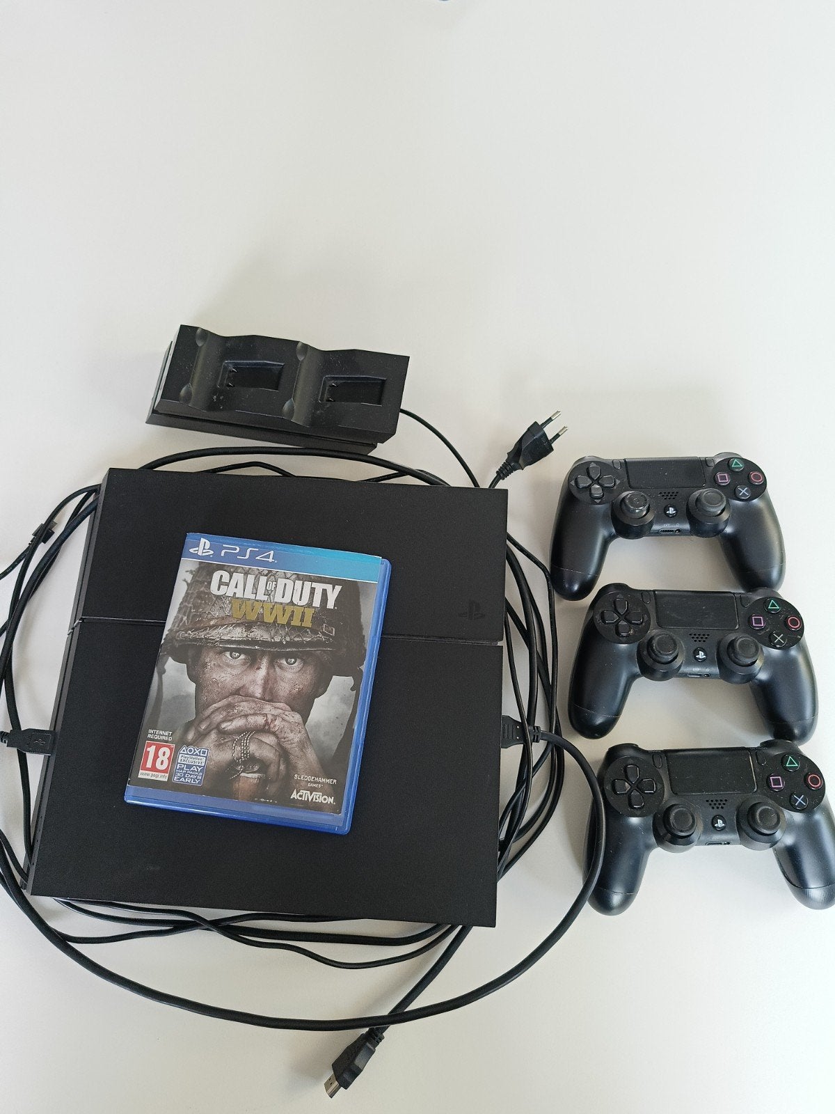 ps4, 500 GB, Comme neuf, Avec 3 manettes ou plus, Enlèvement