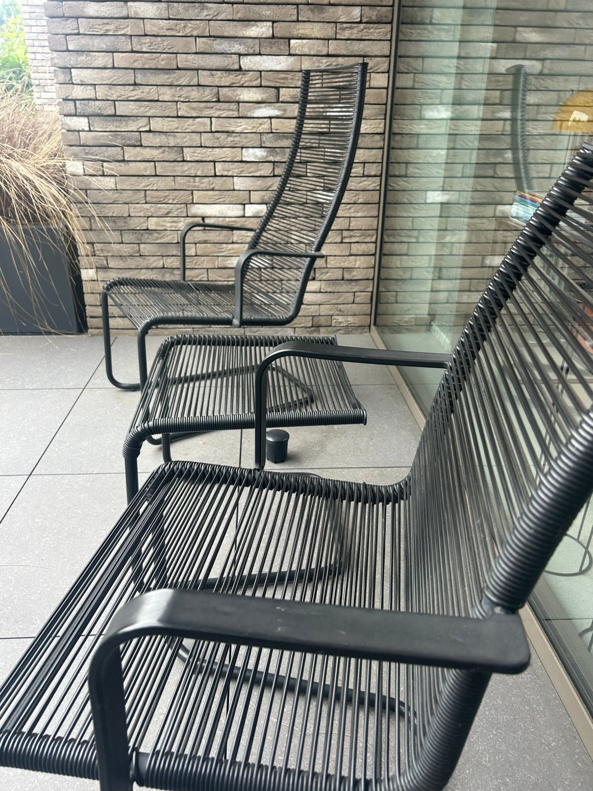 Terrase set vintage, Ophalen, Gebruikt