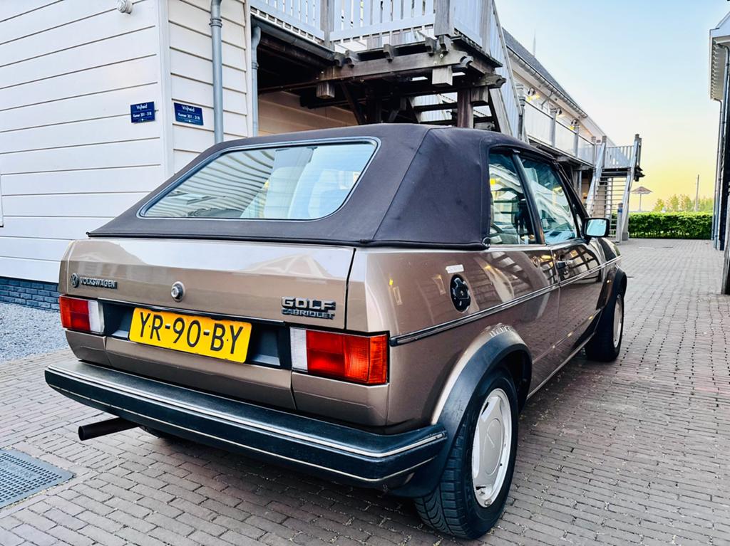 Prachtige Volkswagen Golf 1 Cabriolet ‘86 Showroom conditie, Auto's, Volkswagen, Particulier, Golf, Benzine, Cabriolet, Handgeschakeld