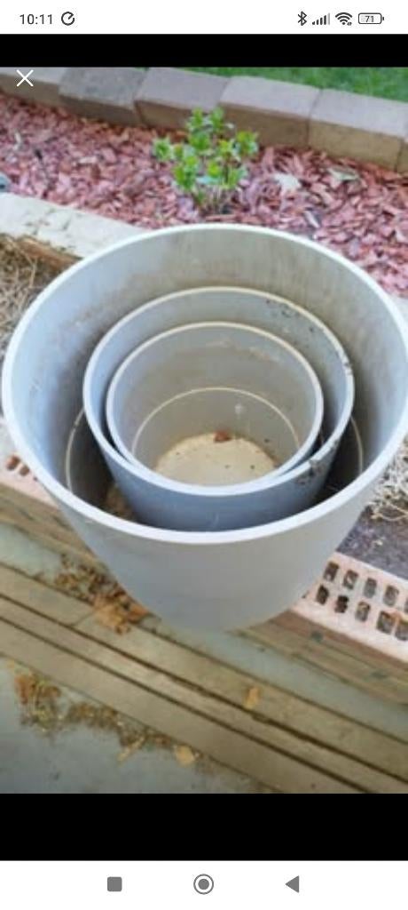 12 pots de fleur toutes dimensions, Jardin & Terrasse, Enlèvement, Utilisé, Intérieur